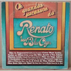 LP VINIL OS GRANDES SUCESSOS DE RENATO E SEUS BLUE CAPS SEM ENCARTE - 1977 (PRODUTO USADO - BOM)